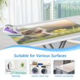 thumbnail image 5 of Ironing Mat Portable Ironing Blanket for Table Top Travel Ironing Pad for Washer Dryer 27.6" x 47.2" Cat in The Grass, 5 of 6