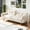 Beige|75in, variant on Aukfa 75" Pillow Top Arm Futon Convertible Sofa Bed, Tufted Loveseat Sleeper Couch for Home Office, Linen, Black