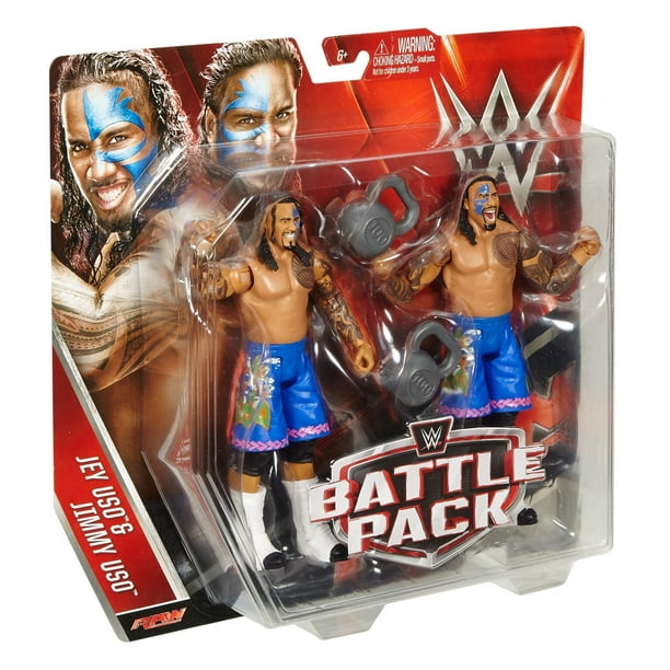 WWEフィギュア　２体セット WWE Battle Pack 2-Pack Jay and Jimmy Uso Figures - Walmart.ca