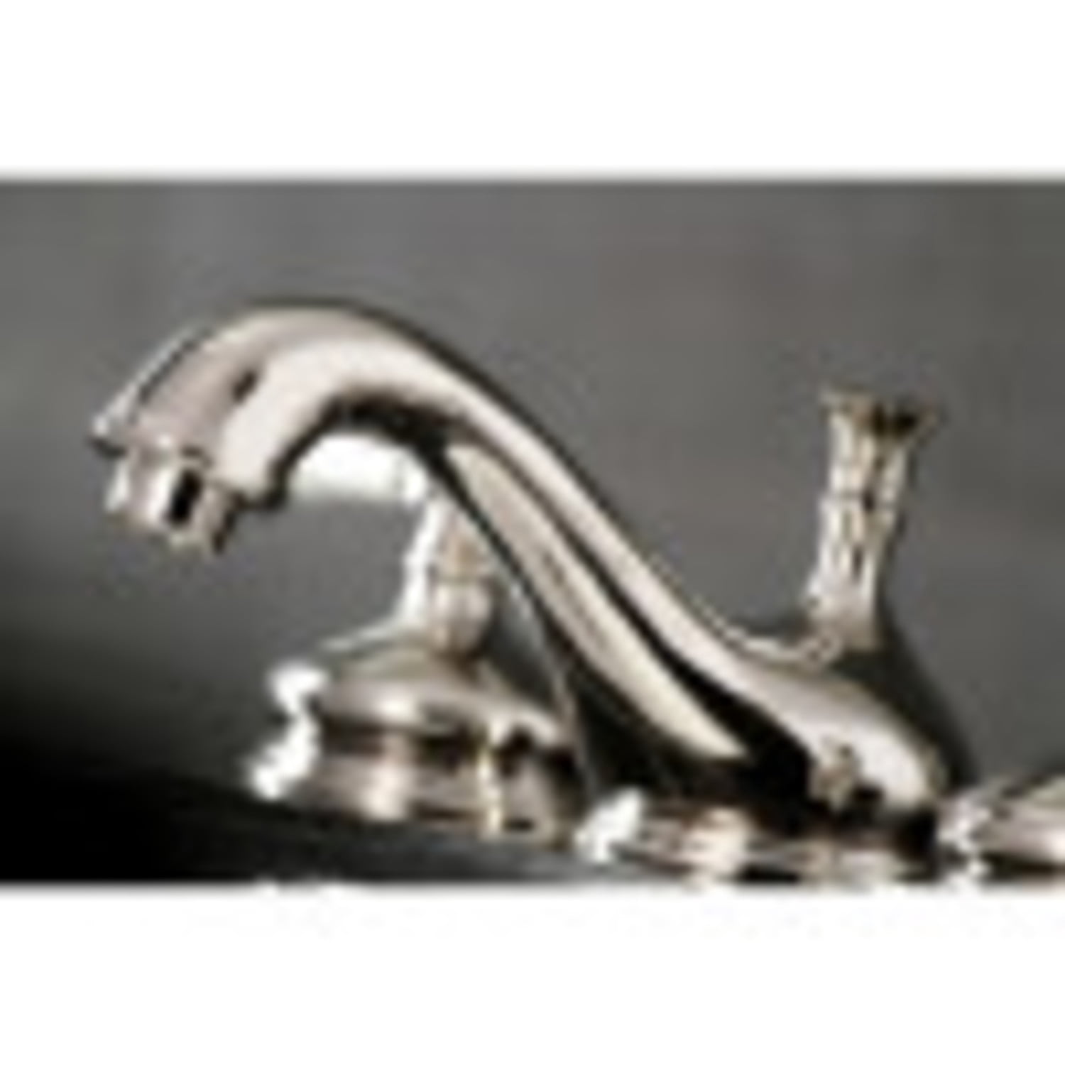 Kingston Brass KS1166BPL 8 in. Widespread Bathroom Faucet, Polished Nickel