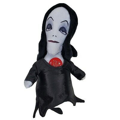 The Addams Family Morticia 6 Inch Squeezer Halloween Plush with Sound