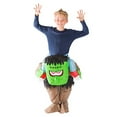 thumbnail image 2 of Bodysocks Scary Frankenstein Ride Inflatable Costume for Kids (Age 6+), 2 of 4