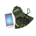 thumbnail image 4 of KAKOWELY Sombrero de pescador Boonie para senderismo, pesca y actividades al aire libre (Camuflaje ACU), 4 of 4