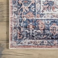 thumbnail image 5 of nuLOOM Kay Distressed SplashGuard Machine Washable Area Rug, 8' x 10', Kay Blue, 5 of 10