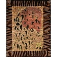 thumbnail image 1 of Ahgly Company Indoor Rectangle Abstract Red Animal Area Rugs, 6' x 9', 1 of 6
