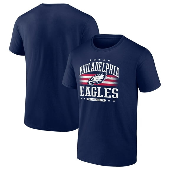 Men's Navy Philadelphia Eagles Americana Team T-Shirt
