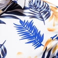 thumbnail image 5 of Floenr Mens T Shirts,Men Casual Buttons Beach Non-positioning Print Turndown Short Sleeve Shirt Blouse, 5 of 7