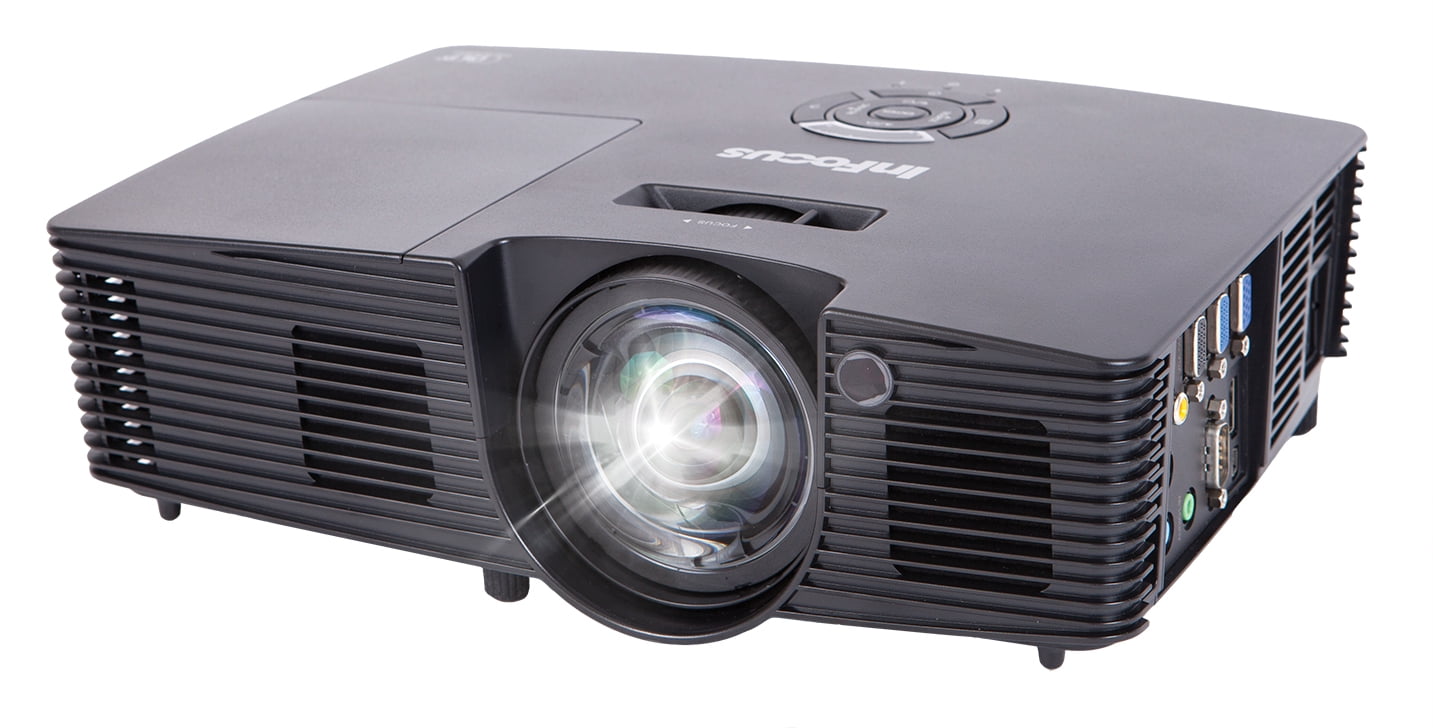 InFocus IN114XV Presentation Projector, DLP XGA 3800 Lumens 3D Ready