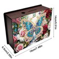thumbnail image 2 of Caja Decoraciones Banco Monedas Kits Arte Diamante Escritorio Dinero Con Mariposa para Adultos Principiantes, 2 of 9
