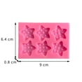 thumbnail image 5 of Ludlz 4Pcs/Set Silicone Cookie Mold Round Square Star Love Heart Shape Food Grade Easy Release Fondant Cake Chocolate Biscuit Candy Ice Cube Baking Mold Kitchen Supplies, 5 of 7