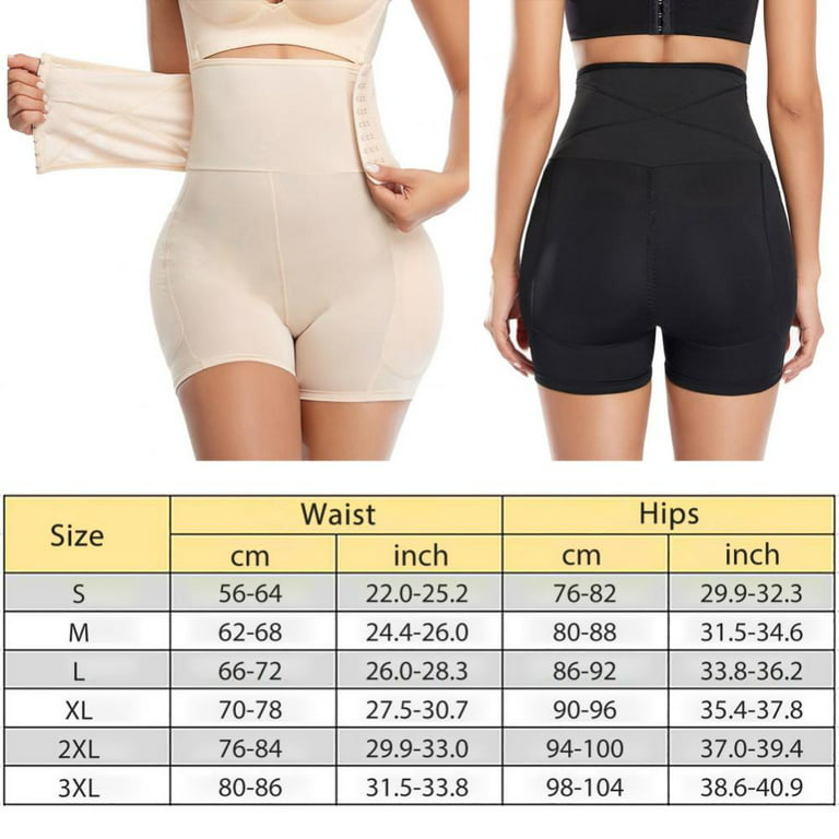 Popvcly 2 Pack Women Slimming Panties High Waisted Tummy Control Shapewear  Plus Size 