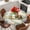 Light Yellow Light Brown, variant on Easter Bunny Round Tablecloth, Fitted Table Cover with Elastic for 55"-60" Round Tables, Spring Floral Blossom Easter Eggs Burlap Table Cloth Outdoor Indoor Dinning Party Waterproof Tablecloths