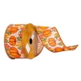 thumbnail image 1 of Vickerman Q215063 2.5 in. x 10 Yards Jute Pumpkin Ribbon, 1 of 1