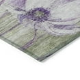 thumbnail image 4 of Addison Rugs Chantille Indoor/Outdoor Transitional Floral Purple Washable Rectangle Rug, 3' x 5', 4 of 6