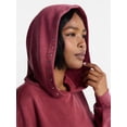 thumbnail image 4 of No Boundaries Mineral Wash Studded Fleece Oversized Hoodie, Women's XXS-XXL, 4 of 5