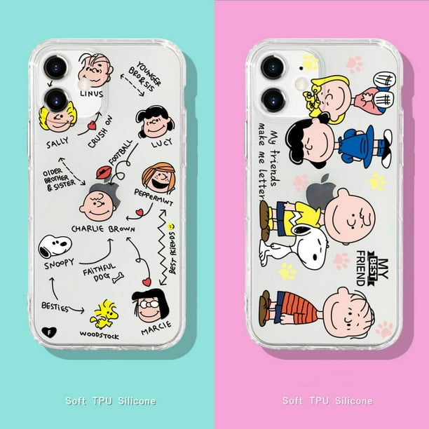 Coque Silicone Pour IPhone 15/14/13/12/11 – Dessin Animé Rigolo