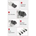 thumbnail image 4 of 3 Pcs Knotted Wire End Brush Set Strong Cleaning Equipment For Paint Removal Deb, 4 of 5