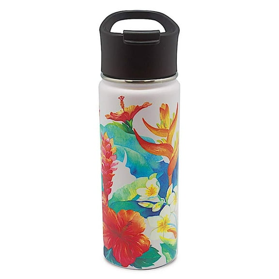 Island Heritage Island Heritage Hawaii Style Island Flask Tumbler Garden White