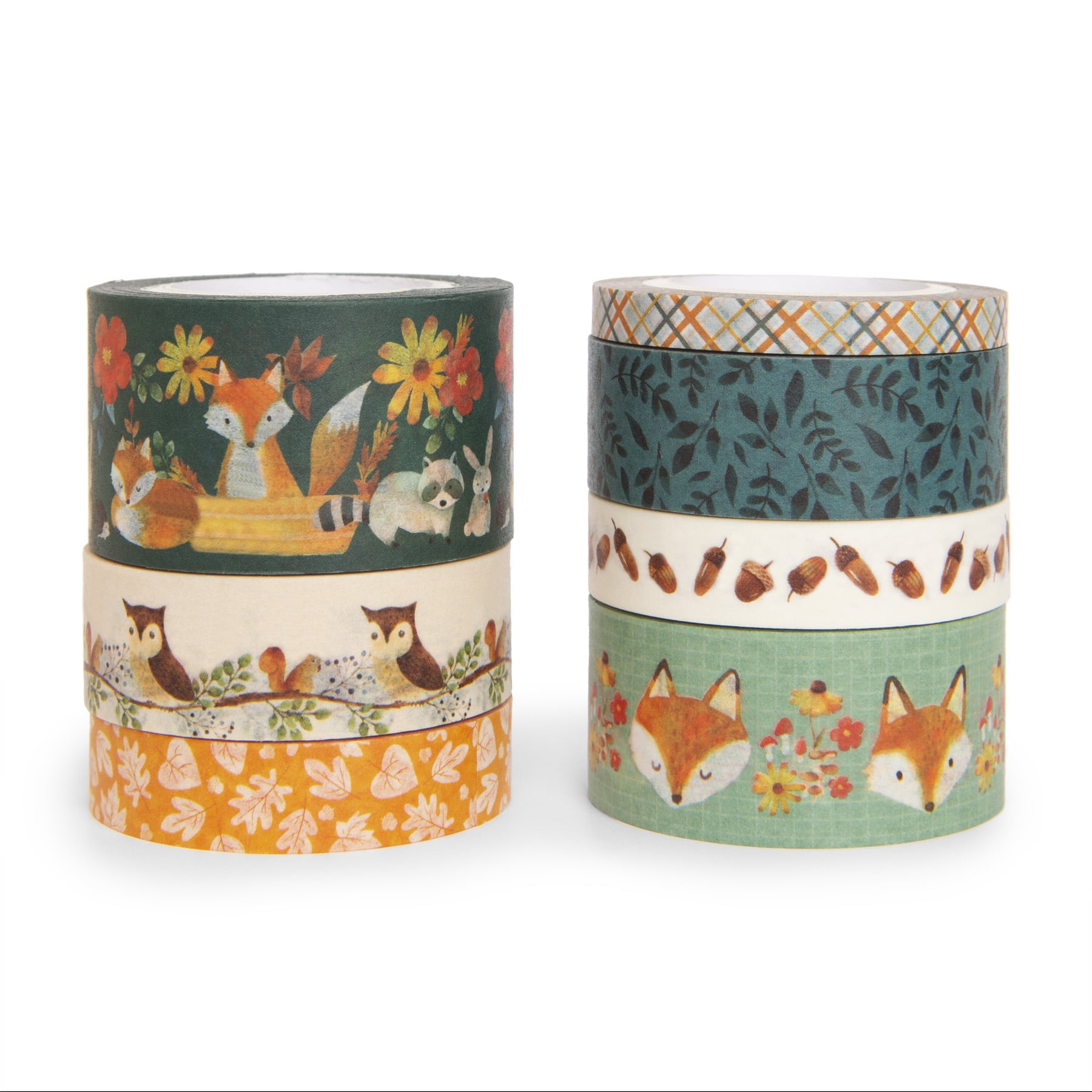 Recollections Animals Crafting Washi Tape Set, 12 Packs: 7 ct. (84 total)