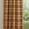 thumbnail image 6 of Park Designs Red Saffron Lined Panel Pair 84"L, 6 of 6
