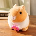 thumbnail image 4 of Stuffed Animals Bunny Toys Stuffed Animals Easter Decorations Bunny Rabbit Toys Soft Cartoon Rabbit Hamster Doll With Wagging Tail Interactive Toy For Children Present, 4 of 8