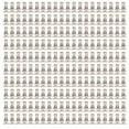 thumbnail image 1 of 200set Copper Rivets 6mm 4mm DIY Interesting Multiple Specifications Luggage Accessories for Crafting Projects Silver, 1 of 14