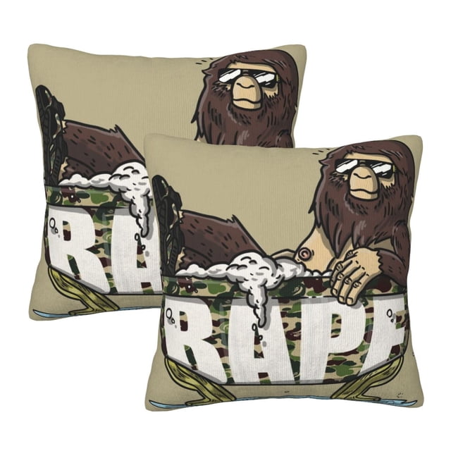 Fundas de almohada Ba-Pe, paquete de 2 fundas de almohada para sofá cama, sala de estar, 18" x 18"