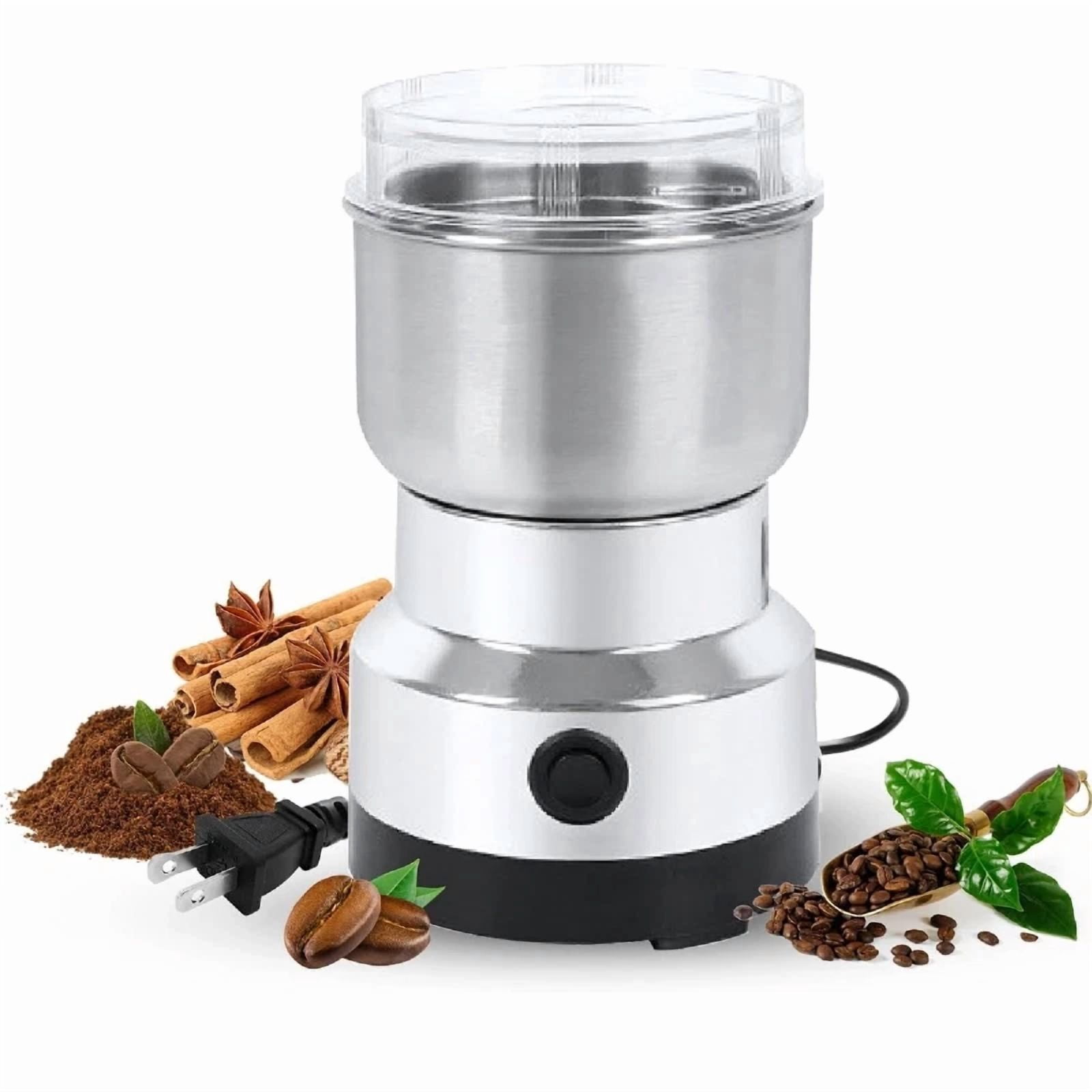 Electric Coffee Bean Grinder Nut Seed Herb Grind Spice Crusher Mill Blender New