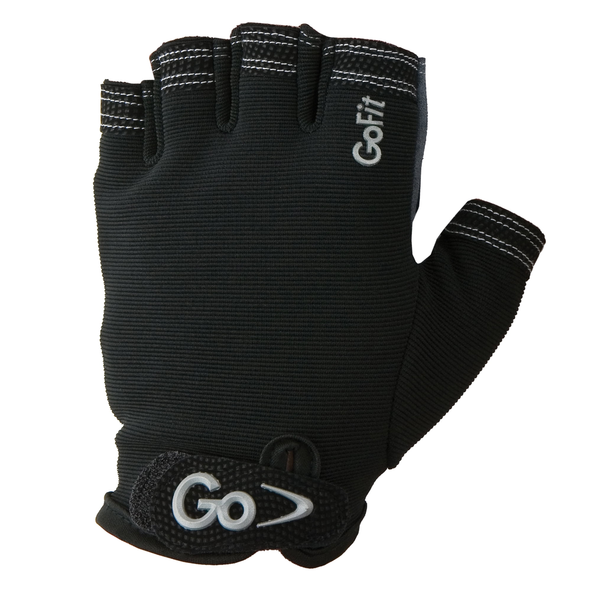 GoFit Xtrainer Cross-Training Gloves Large with Padded Palm, Synthetic Leather Grip, Mesh Back
