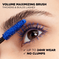 thumbnail image 6 of L'Oreal Paris Voluminous Original Washable Bold Eye Mascara, Cobalt Blue, 6 of 11