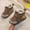 Coffee, variant on Zecgelong Baby Shoes Toddler Boots Soft Bottom Toddler Shoes Plus Velvet Thick Non Large Cotton Shoes Baby Winter Bootsâ 6-12 Months