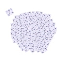 thumbnail image 3 of 100Pcs Necklace Earring Bracelet Display Hanger Hanging Cards Blue Feathers, 3 of 6