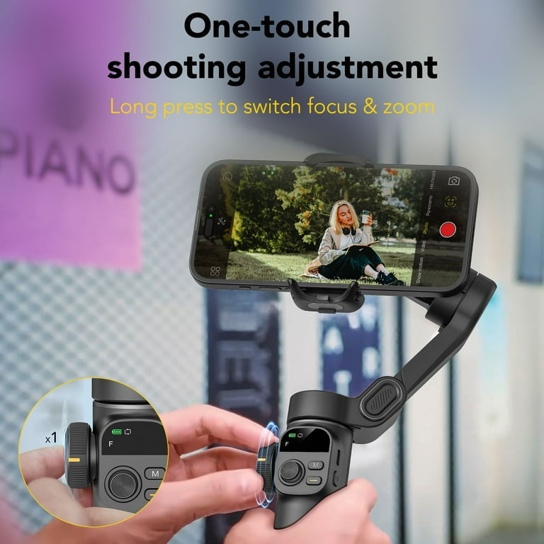 AOCHUAN Smart X2 Smartphone Gimbal Stabilizer with 360° Rotation