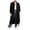 Black, variant on Edvintorg Jackets for Women Long Sleeve Zip up Hooded Coat Fashion Fleece Long Outerwear with Pocket Women's Clothing S-2XL Light Blue