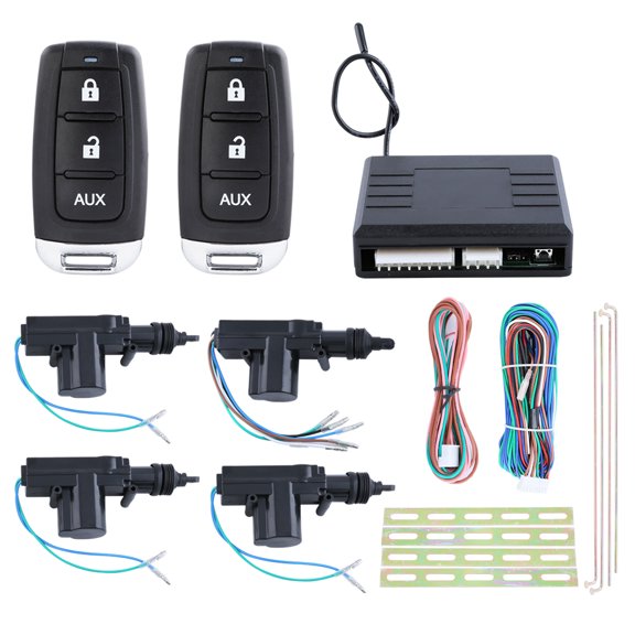EASYGUARD cl13-rt0107 Central Door Locking System keyless Entry with 4 actuators 1 Master 3 Slaves DC12V