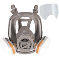 thumbnail image 1 of 25 in 1 6800 Full Face Respirator Mask, Face Protection Helmet, 1 of 5