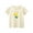 Apricot, variant on KYAIGUO Baby Toddler Girls Short-Sleeve Flower T-Shirt Kids Summer 100% Organic Cotton Tees Shirt Top for 1-8 Years Old
