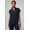 Navy, variant on Women's Evolve 3-Pocket Scrub Top with an Oversized Fit - MotionTech, 4-Way Stretch, Wrinkle-Resist, Anti-Shrink (Sizes Vary)
