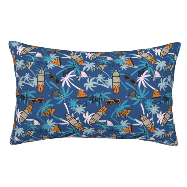 Balery Hawaiian Style Funda de Cojín Estampada, Regalos para Mujeres, Regalos de Amor para Ella, Regalos para Novia o Esposa, Funda de Almohada-16"x24"