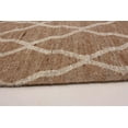 thumbnail image 2 of ECARPETGALLERY 5'2" x 7'10"  Transitional Collage Handmade Area Rug for Living Room, Dining Room and Bedroom in Brown, 2 of 9