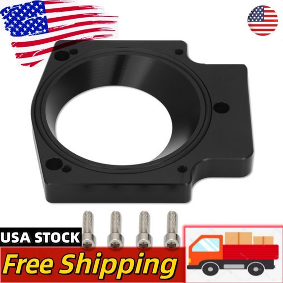 For LS-Throttle Body- for LS1/Truck Adapter 3 Bolt Intake to 4 Bolt 102mm