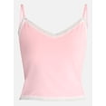 thumbnail image 5 of No Boundaries Sleep Lace Cami Top, Women's XXS-3X, 5 of 5