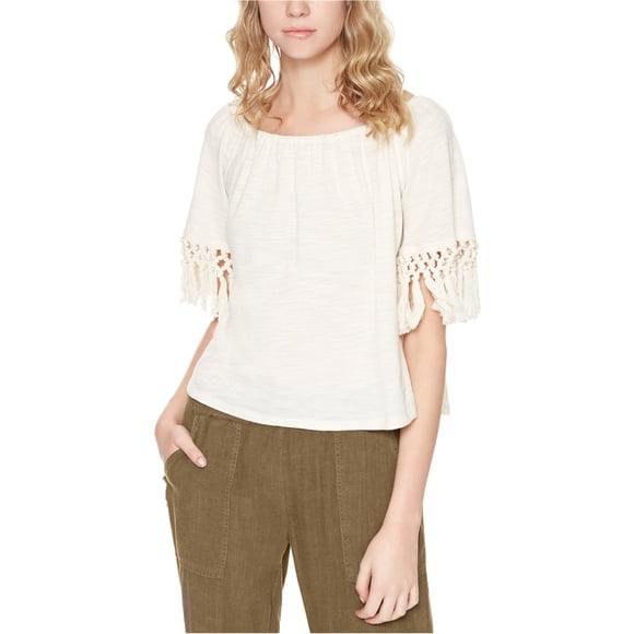 Sanctuary Clothing Sedona - Camisa de punto con botones para hombre, color beige, extragrande