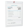 thumbnail image 4 of Job Ticket Holders, Heavy Gauge Vinyl, 9 X 12, Clear, 10/pack | Bundle of 2 Packs, 4 of 5
