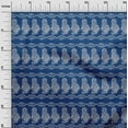 thumbnail image 2 of oneOone Organic Cotton Voile Fabric Floral & Bird Block Printed Craft Fabric BTY 42 Inch Wide, 2 of 4