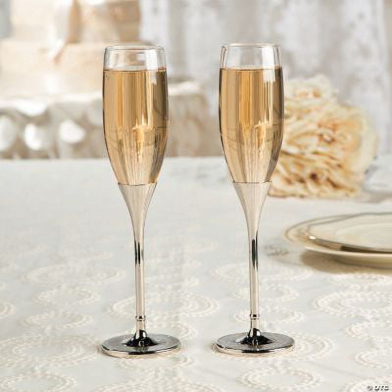 Bling Toasting Champagne Flutes - 2 Ct., Wedding, Home Decor, 2 Pieces