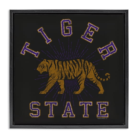 Stupell Industries Traditional Black Floating Frame Canvas Art, 18 x 18, by Spirit Animals/Life Is High