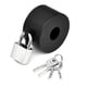 thumbnail image 1 of Door Handle Lock, Door Knob Lock Out Device, Disable The Doorknob/faucet/valve, Door Knob Child (with Padlock), 1 of 5