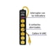 thumbnail image 5 of Multicontacto Volteck Negro 6 Entradas Supresor de Picos 600 J, 5 of 5