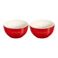 thumbnail image 1 of Juego de cuencos STAUB Ceramic Large Universal, 1.2 L, 6.5 pulgadas, color cereza, 1 of 6